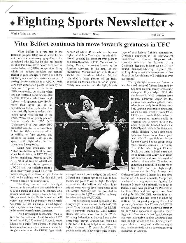 05/97 Fighting Sports Newsletter
